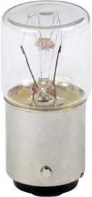 DL1BEB, Incandescent Lamp, For Signalling Applications, 24V, 6.5W, BA 15d