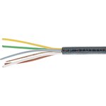 UNITRONIC PUR S50 5X0.25, Multicore Cable, CY Copper Shield, Polyurethane (PUR) ...