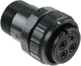 JL10-6A22-22SE-EB, Standard Circular Connector STRT PLG 22-22 ARRAY END BELL 1TOUCH LOCK