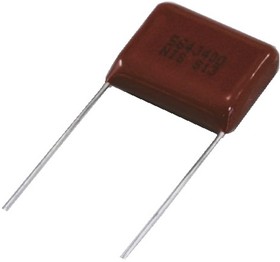 MMX0450K10500000000, MMX Polyester Film Capacitor, 450V dc, ±10%, 1μF, Through Hole