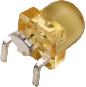 AEMD-EL3K-VW002, Светодиод, Янтарный, SMD (Поверхностный Монтаж), 4.2mm x 4.2mm, 20 мА, 2.1 В, 590 нм