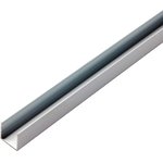 134-045, Короб алюминиевый для гибкого неона 15х26мм, длина 1 метр (цена за 1 шт.)