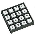 83AB1-103, 12Keypads and Keyboards Terminal Pins 10mA 24VDC 3.43N