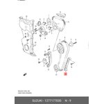 1277177E00, Успокоитель цепи двигателя J18A, J20A