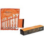 AT-7-12, Набор ключей комбинированных (7 шт. 8-19 мм) трещёточных, сумка