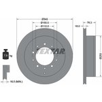 92198503, Диск торм.зад. TOYOTA LAND CRUISER 200,LEXUS LX570 PRO