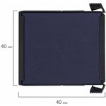 Подушка сменная 40х40 мм, синяя, для TRODAT 4940, 4924, 4724, 4740, арт ...