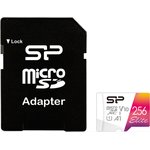 Флеш карта microSD 256Gb Silicon Power Elite A1 microSDXC Class 10 UHS-I U3 100 ...