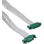 G125-FC11605F1-0150F1, Rectangular Cable Assemblies 1.25MM F/F CA 2X8 150MM ...