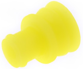AMP-0-0281934-2, Уплотнение провода, Superseal 1.5, цвет: желтый, диаметр провода: 1,8-2,4мм
