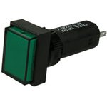 ADP16F4-0T0-E1TG, индикатор светодиодный зеленый 220В 3А