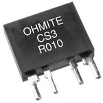 CS3FR050E, Current Sense Resistors - Through Hole 3watt .05ohm 1% 4 Lead ...