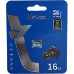 Носитель информации Netac P500 Standard 16GB MicroSDHC U1/C10 up to 90MB/s ...