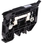 1492-H7 1492-H Series DIN Rail Terminal Block Black, 4 to 0.05 mm², 1-Level, Screw