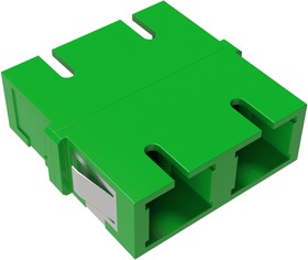 RNFA9ADSC, Адаптер SC/APC-Duplex TOP OS2 зеленый