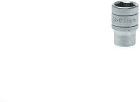 Фото 1/2 M140511-C, 1/4 in Drive 11mm Standard Socket, 6 point, 25 mm Overall Length