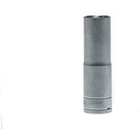 Фото 1/2 M1206166-C, 1/2 in Drive 16mm Deep Socket, 6 point, 79 mm Overall Length