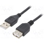 Gembird PRO CCP-USB2-AMAF-6 USB 2.0 кабель удлинительный 1.8м AM/AF позол ...