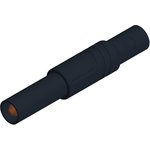 4 mm plug, screw connection, 0.5-1.5 mm², CAT III, black, 934097100
