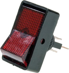ASW-11D/R, Переключатель, красный, 12В
