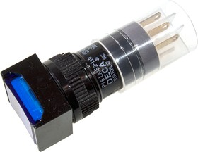 P16LMS2-1ABOB, Переключатель кнопочный без фиксации 240В/4А