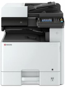 Фото 1/10 МФУ Kyocera Ecosys M8124cidn 1102P43NL0 МФУ (принтер, сканер, копир) для большого офиса 4-цветная лазерная печать до 24 стр/мин макс. формат