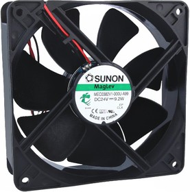 MEC0382V1-000U-A99, Вентилятор осевой, 24В DC, 120x120x38мм, подшипник Vapo, 234,4куб.м/ч, 48дБА, Sunon | купить в розницу и оптом