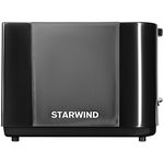 Тостер STARWIND ST2103, черный/черный