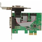 Контроллер ORIENT XWT-PE2SLP OEM PCI-Ex1, 2xCOM9M, Low Profile