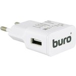Сетевое зарядное устройство Buro TJ-159w, USB-A, 10.5Вт, 2.1A, белый
