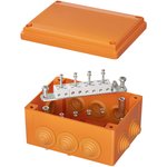 Коробка пластиковая FS с кабельными вводами и клеммниками IP55 150х110х70мм 8р ...