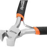 17828, Кусачки торцевые Mini, 105 мм, никелированные, авторазжим