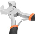 17828, Кусачки торцевые Mini, 105 мм, никелированные, авторазжим