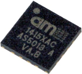 AS5013-IQFT-1000, X-Y координатный Холл сенсор -/+2мм I2C QFN-16