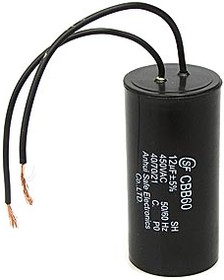 Фото 1/2 CBB60 12uF 450V WIRE (SAIFU)
