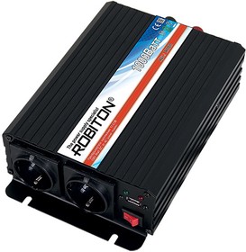 Фото 1/2 ROBITON R1000 1000W две евро розетки, Инвертор 12V-220V