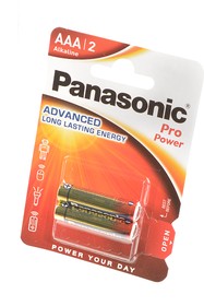 Panasonic Pro Power LR03PPG/2BP LR03 BL2, Элемент питания