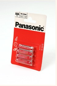 Panasonic Zinc Carbon R03RZ/4BP R03 BL4, Элемент питания