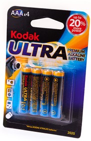 Kodak ULTRA PREMIUM LR03 BL4, Элемент питания