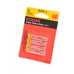 Kodak Super Heavy Duty ZINC R03 BL4, Элемент питания