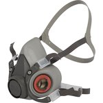 6200, 6000 Series Half-Type Respirator Mask, Size Medium