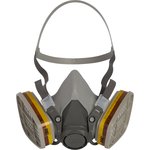 6200, 6000 Series Half-Type Respirator Mask, Size Medium