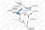 55-00057-SX, Тяга рулевая LAND ROVER Range Rover Sport (05-13) левая/правая STELLOX