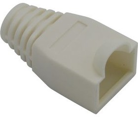 RND 765-00020, Anti-Kink RJ PVC Sleeve 6.5 mm, White