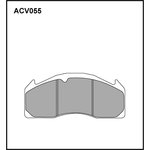 ACV055K, Колодки тормозные дисковые WVA (29277 29125) HCV