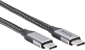 Фото 1/10 Кабель VCOM USB 3.1 Type-C M/USB 3.1 Type-C M (CU420M-1.8M)