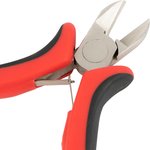 17814, Бокорезы Mini, 130 мм, никелированные, авторазжим, двухкомпонентные рукоятки