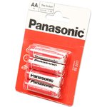 Panasonic Zinc Carbon R6RZ/4BP R6 BL4, Элемент питания