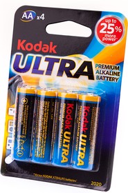 Kodak ULTRA PREMIUM LR6 BL4, Элемент питания