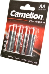 Camelion Plus Alkaline LR6-BP4 LR6 BL4, Элемент питания